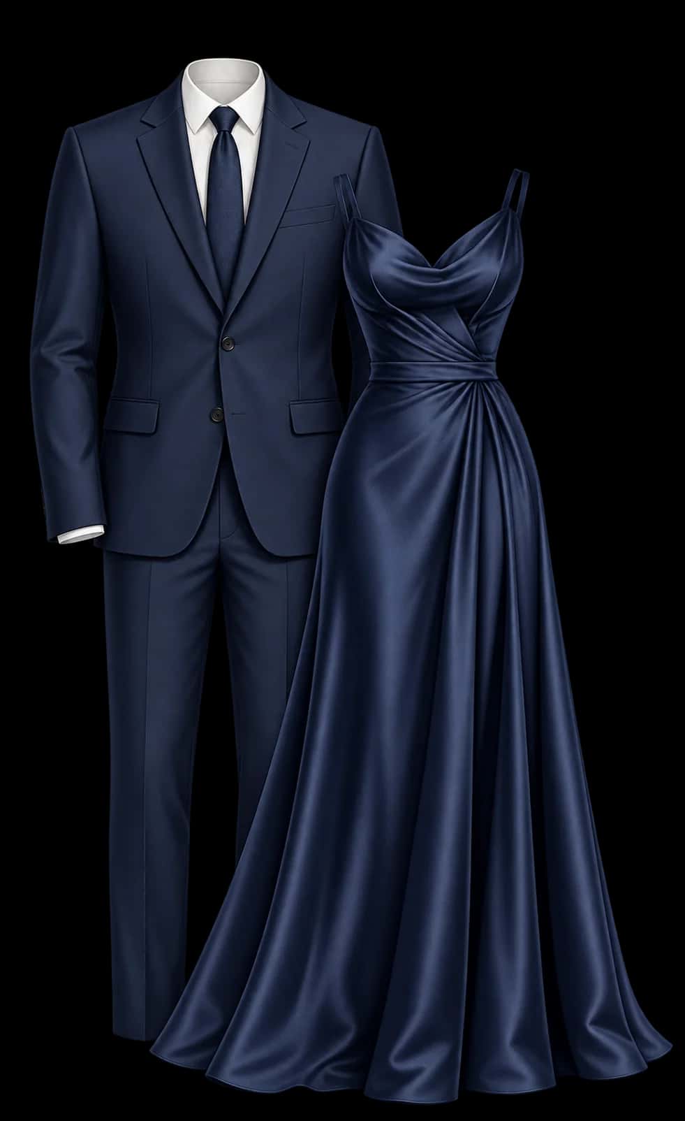 Navy Blue outfit example